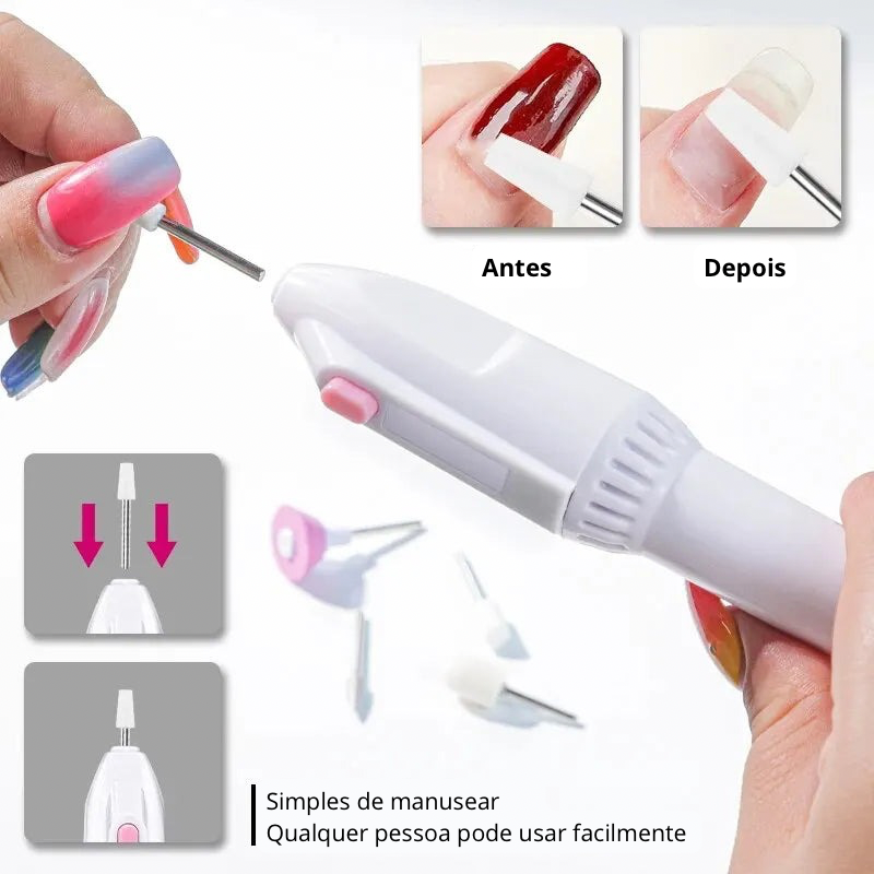 Kit elétrico para manicure 5 em 1 - profissional